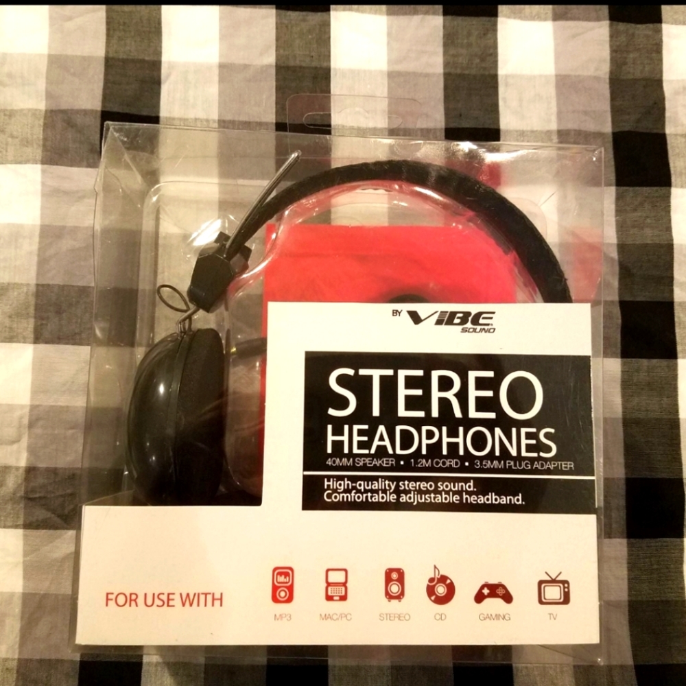 Stereo Headphones/ VIBE